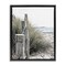 Stupell Industries Coastal Beach Landscape Framed Floater Canvas Wall Art